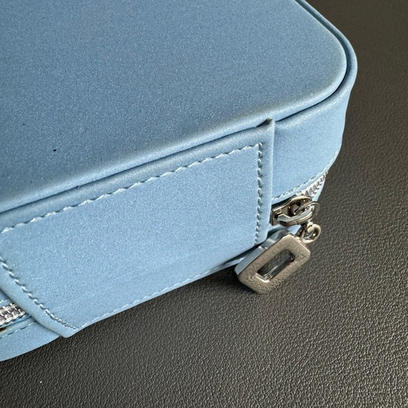 Ring box NEW Jewelry Travel Case / zip around organizer - Picture 9 of 11